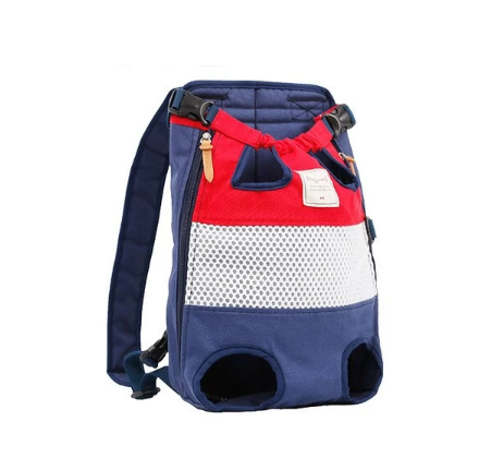 Mochila frontal para transportar perros y gatos