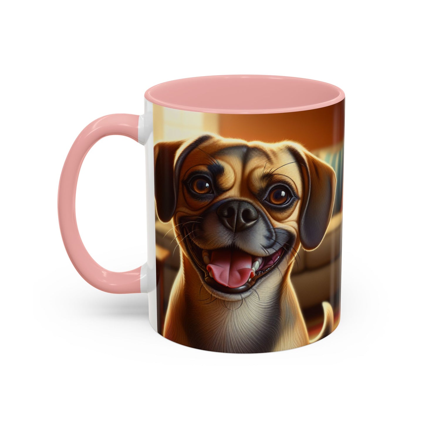 Taza de café con detalles de Puggle: el regalo perfecto para los amantes de los perros