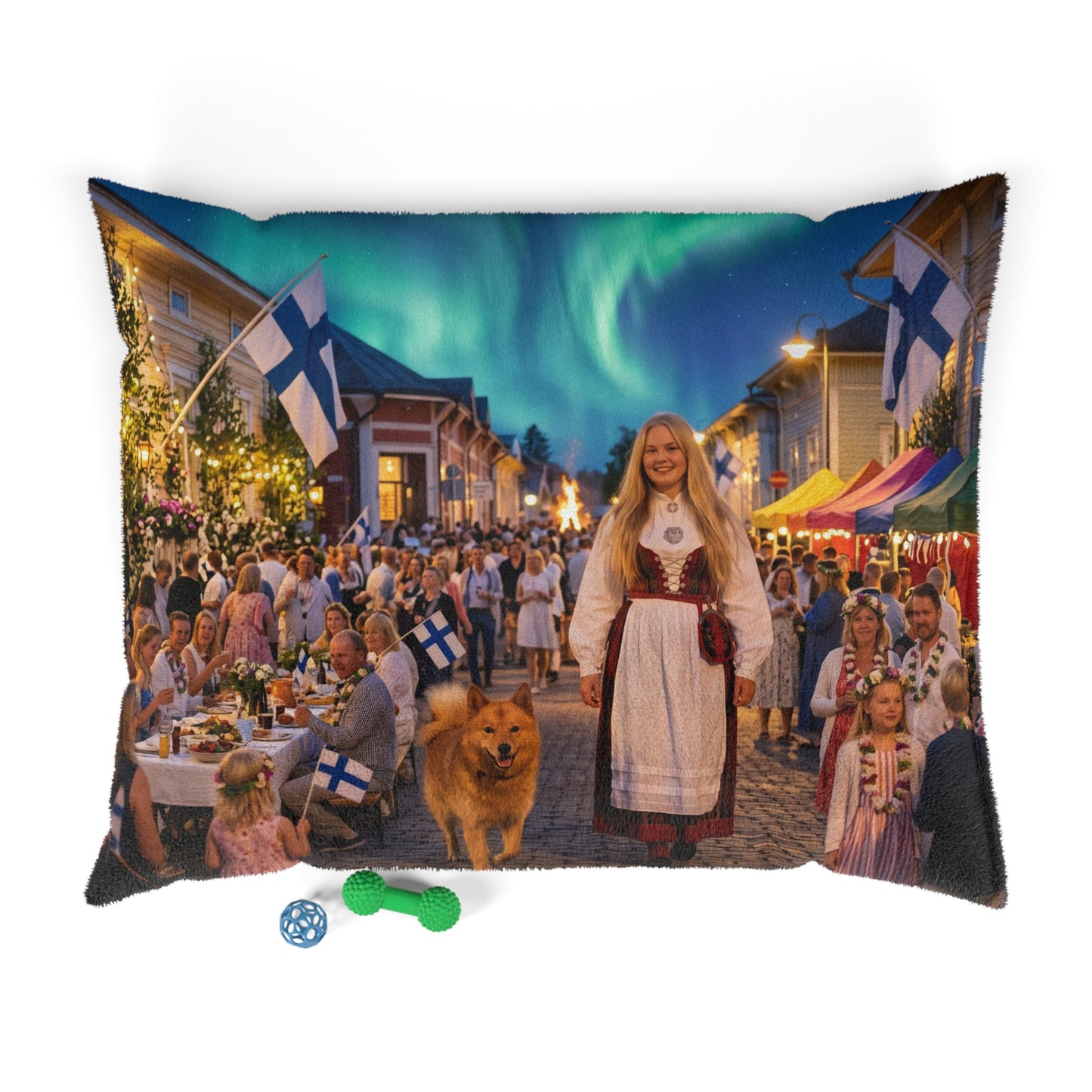 Finnish Spitz Pet Bed