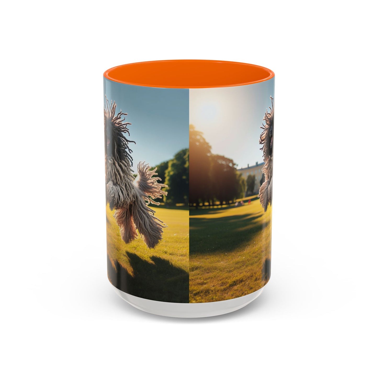 Puli Accent Coffee Mug - Perfect Gift for Dog Lovers