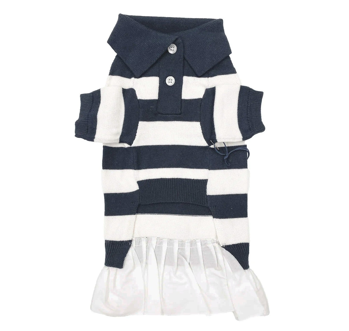 Vestido polo de mezcla de cachemira 'Gladys' 