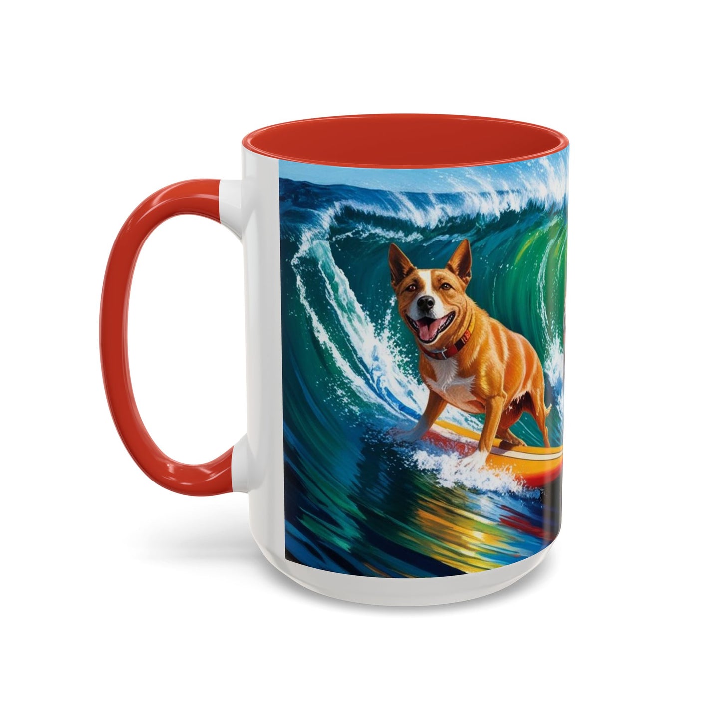 Taza de café con detalles de Surf Dogs: el regalo perfecto para los amantes de los perros