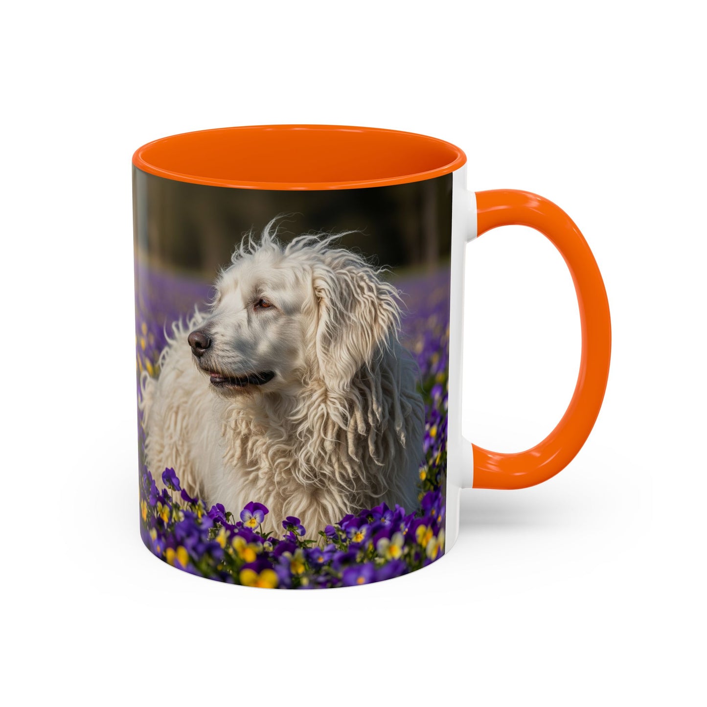 Taza de café con detalles de Komondor: el regalo perfecto para los amantes de los perros
