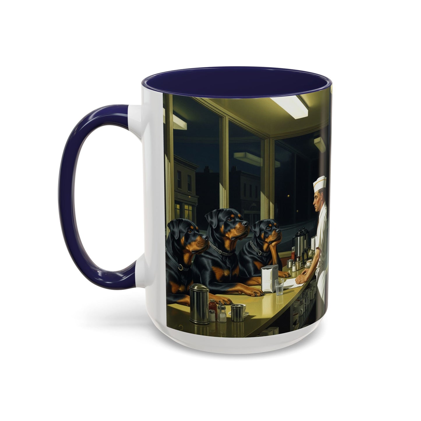 Rottweiler Accent Coffee Mug - Perfect Gift for Dog Lovers