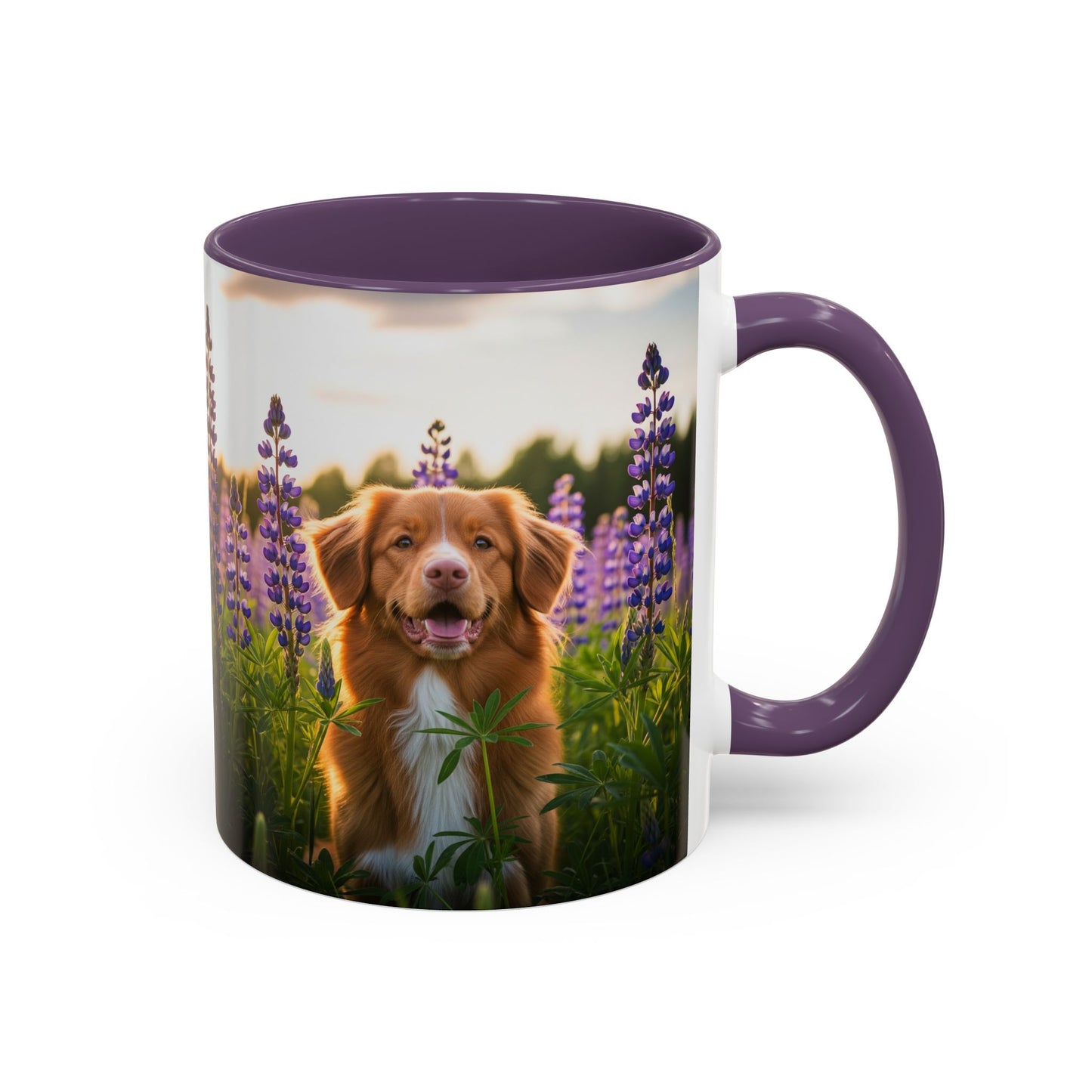 Taza de café con diseño de retriever de Nueva Escocia: el regalo perfecto para los amantes de los perros.