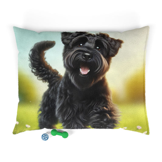 Russian Black Terrier Pet Bed