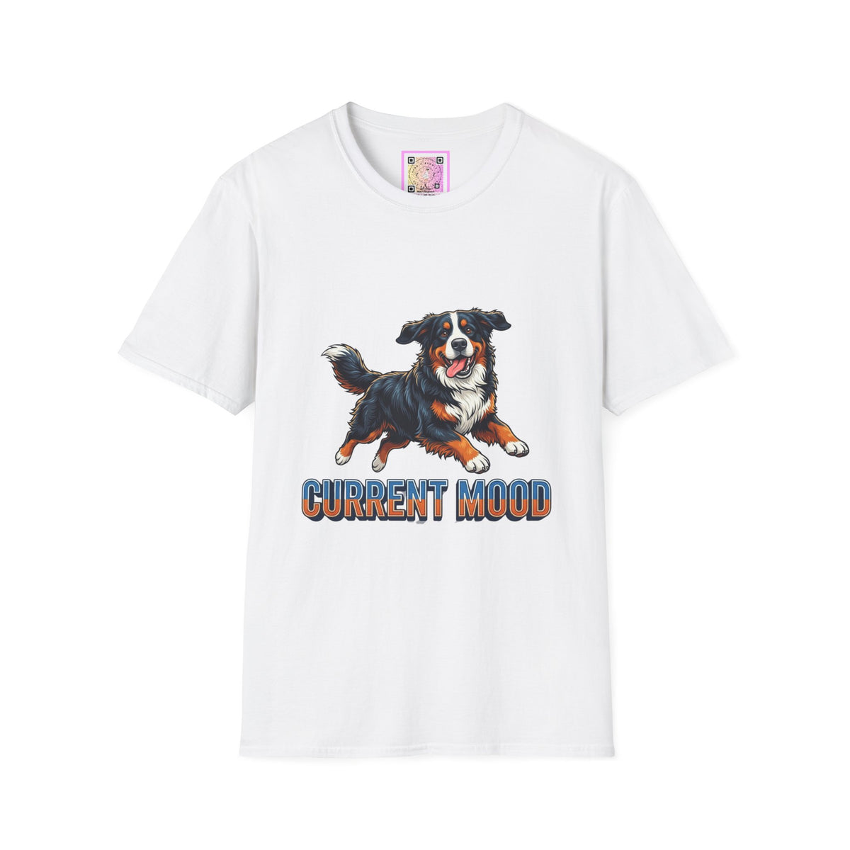 Bernese Mountain Dog Current Mood Tee Shirt