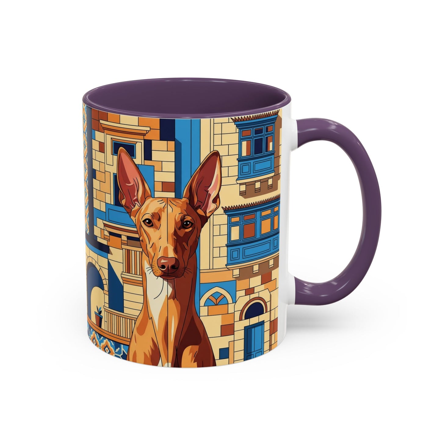 Taza de café con diseño de Pharaoh Hound: el regalo perfecto para los amantes de los perros.