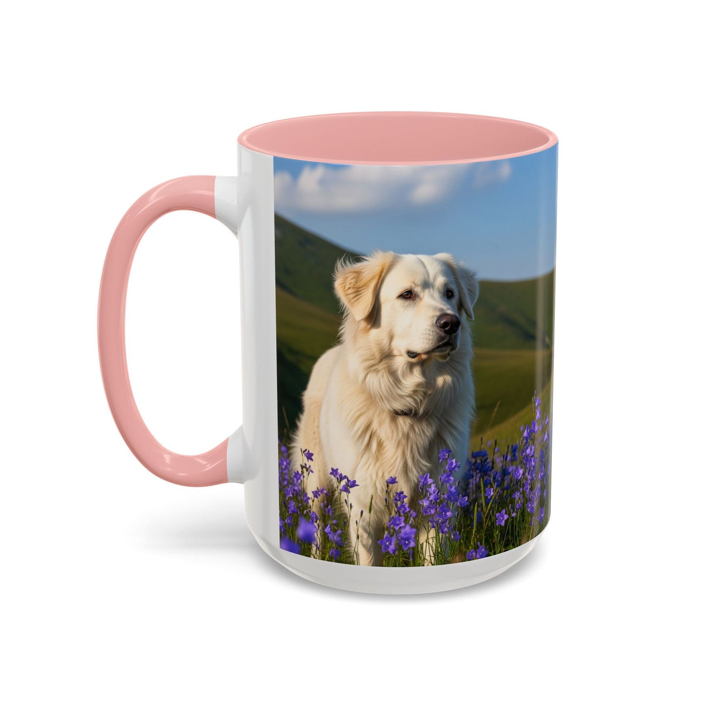Mug à café avec motif Berger des Carpates roumain - Cadeau idéal pour les amoureux des chiens