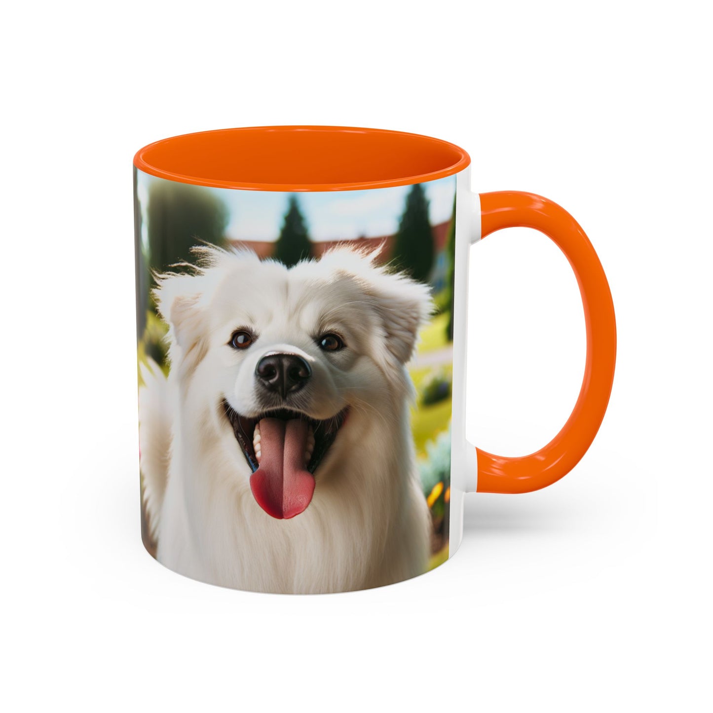 Taza de café con acento Slovensky Cuvac: el regalo perfecto para los amantes de los perros