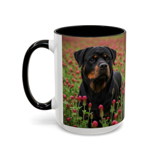 Rottweiler Accent Coffee Mug - Perfect Gift for Dog Lovers