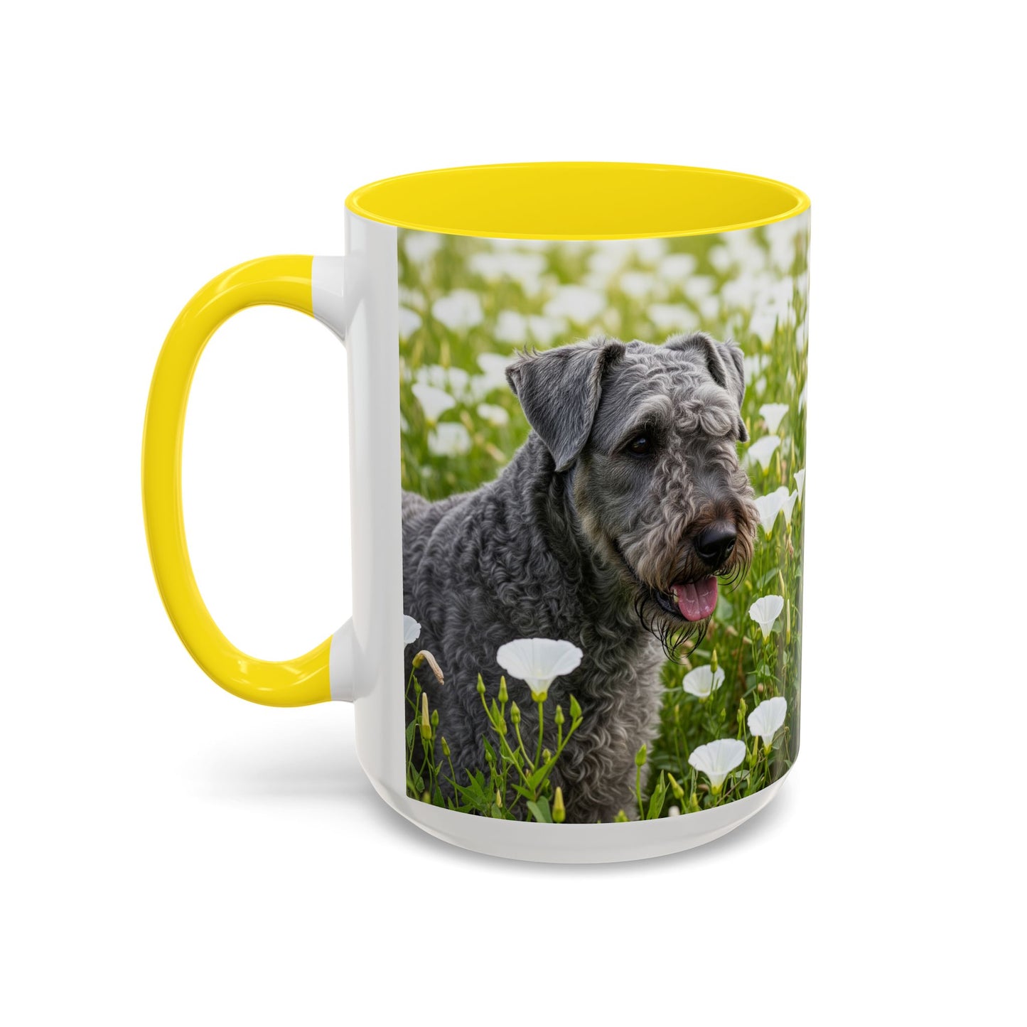 Taza de café con diseño de Kerry Blue Terrier: el regalo perfecto para los amantes de los perros.