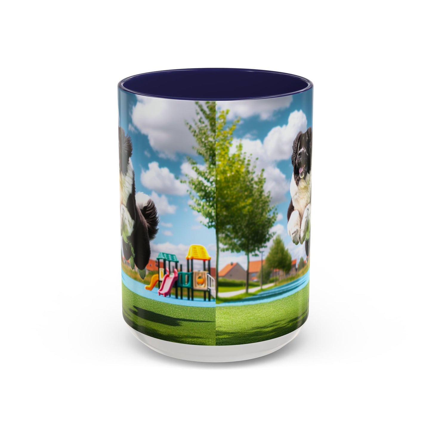 Taza de café con acento Landseer: el regalo perfecto para los amantes de los perros