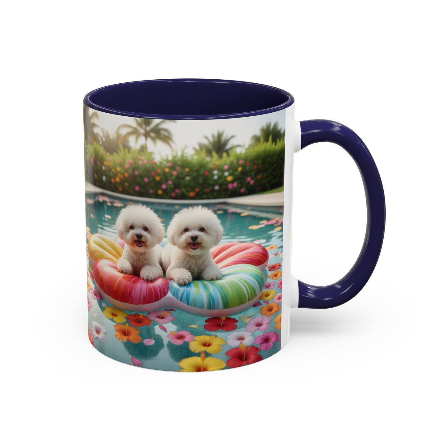 Taza con detalles de Bichón Frisé: el regalo perfecto para los amantes de los perros