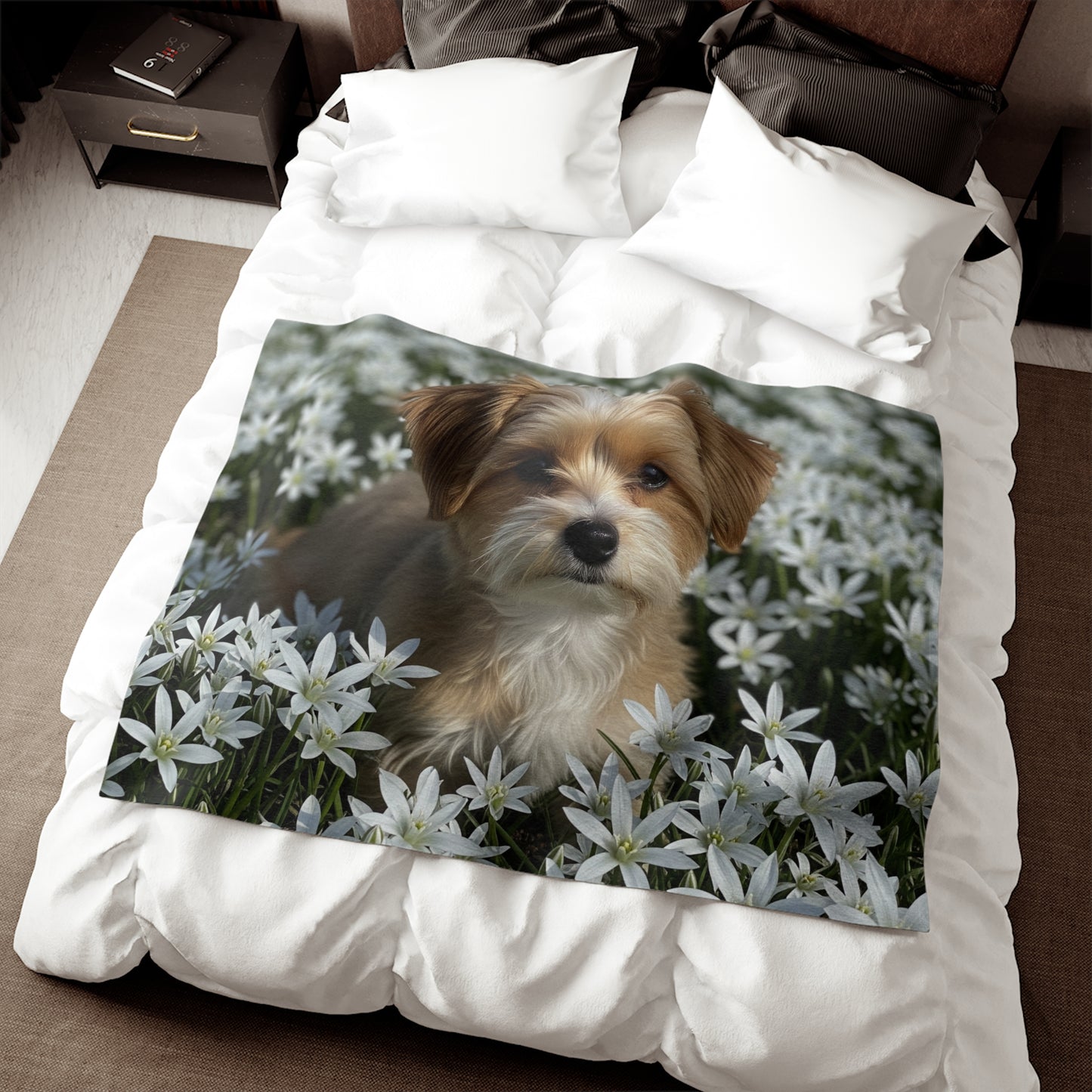 Couverture en sweat-shirt Morkie