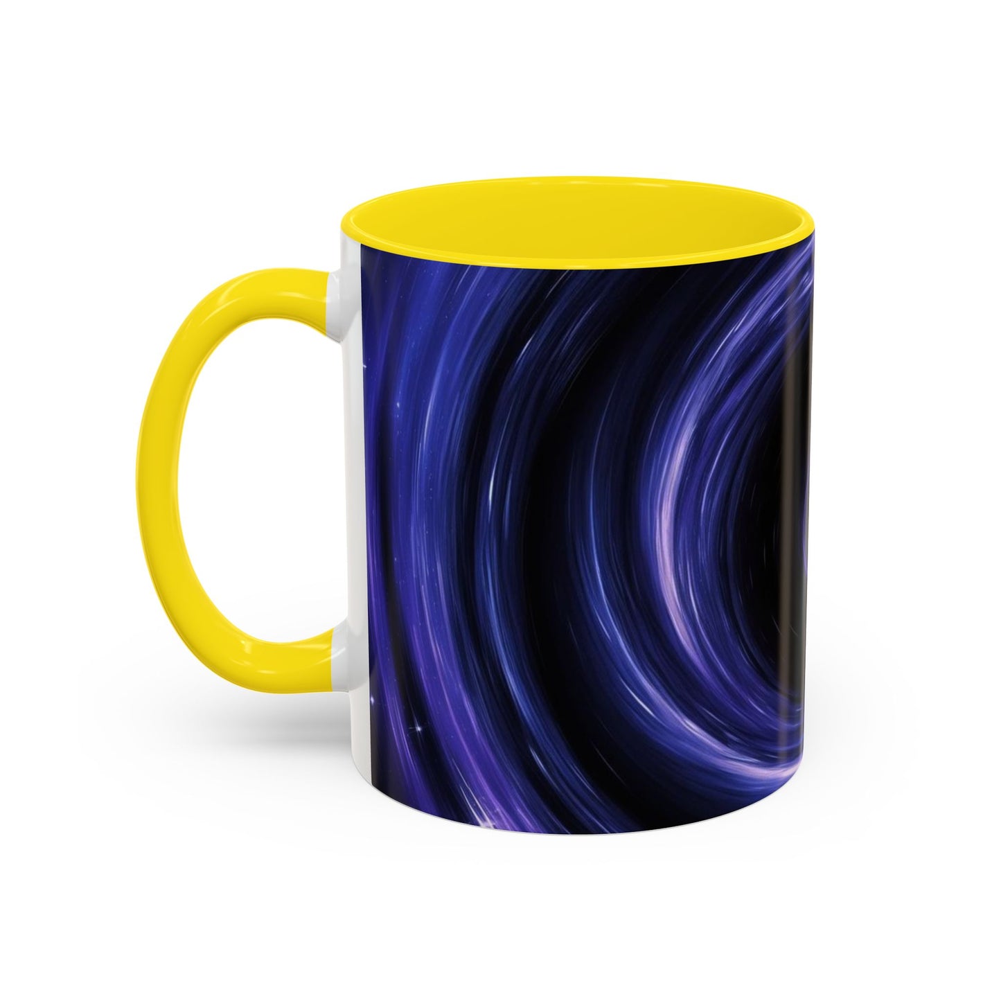 Optical Illusion Accent Mug – Ceramic Coffee Cup