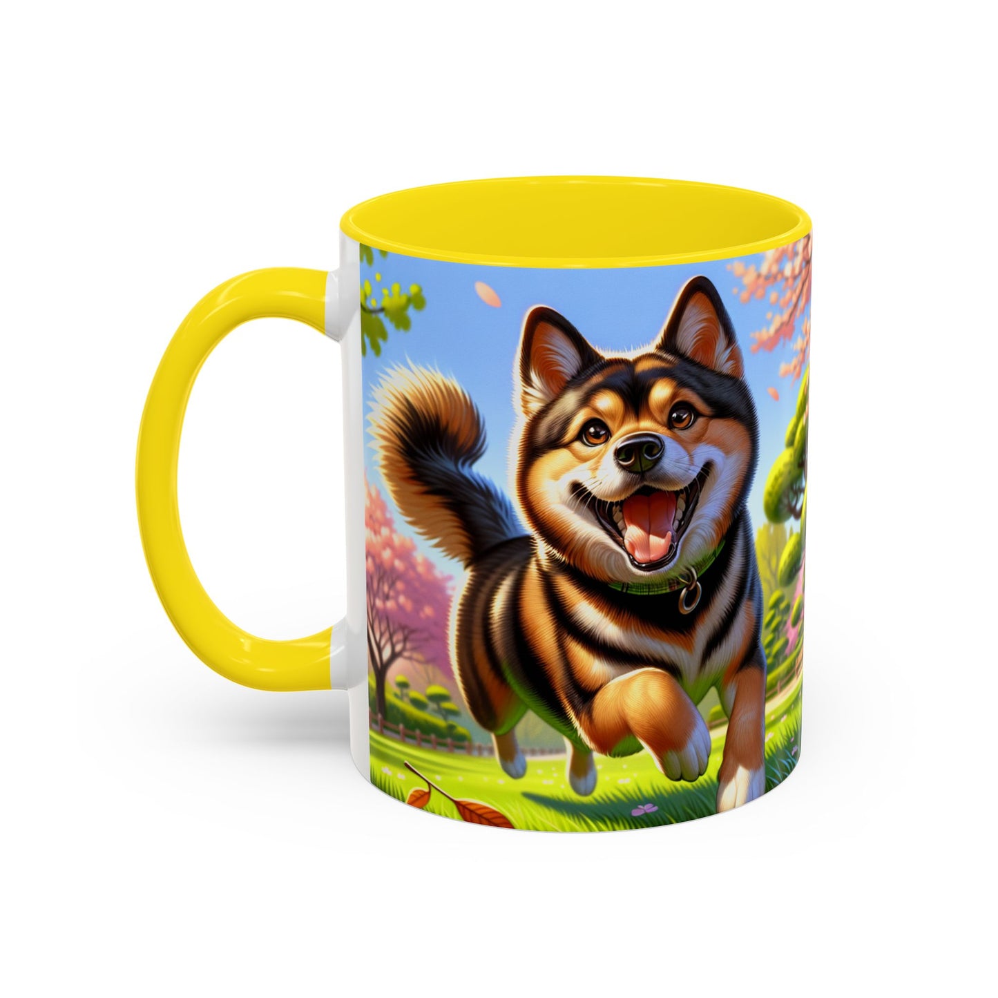 Taza de café con detalles de Shikoku: el regalo perfecto para los amantes de los perros