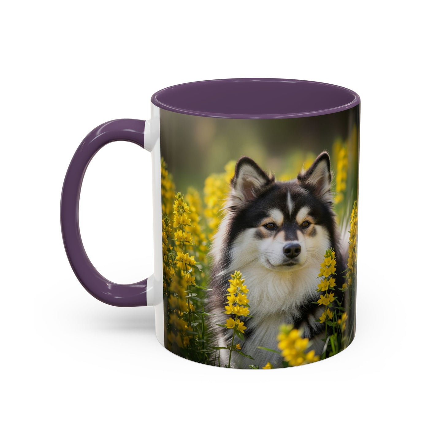 Taza con diseño de perro lapón sueco: el regalo perfecto para los amantes de los perros.