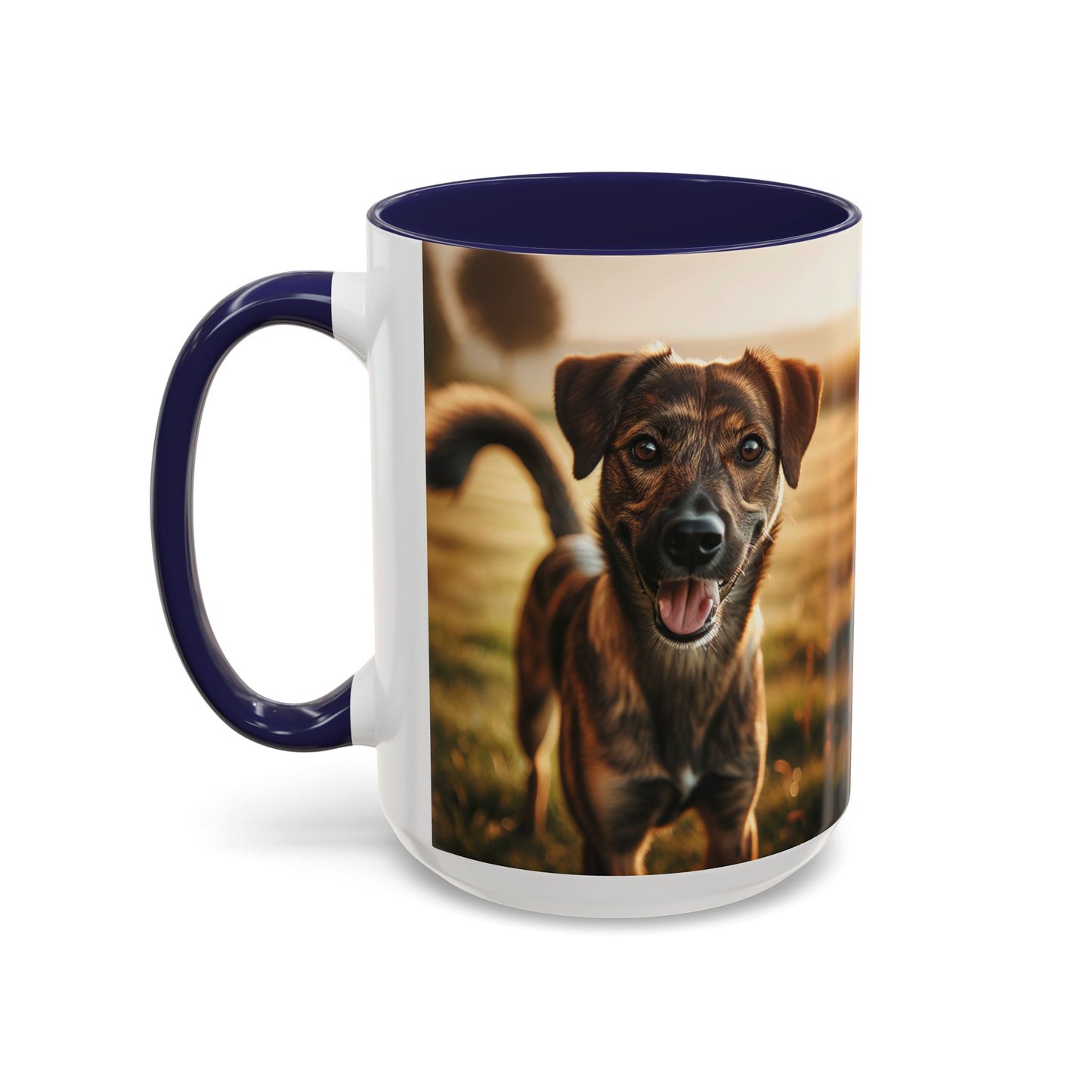 Mug à café Mountain Cur Accent - Cadeau idéal pour les amoureux des chiens