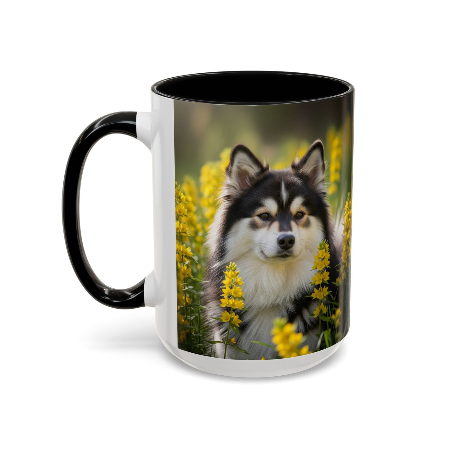 Taza con diseño de perro lapón sueco: el regalo perfecto para los amantes de los perros.