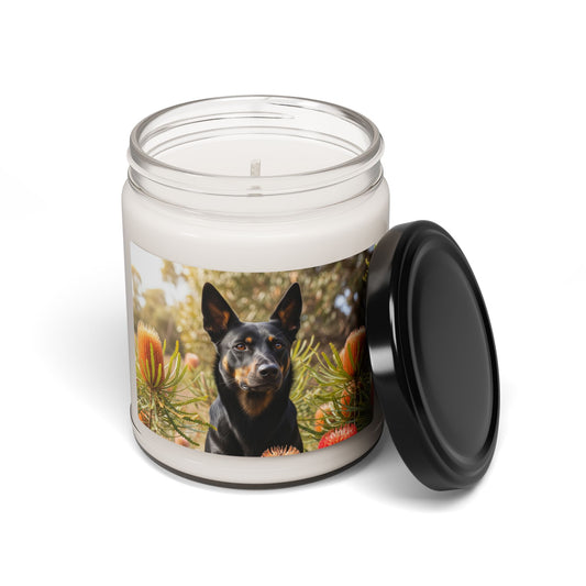 Working Kelpie- Scented Soy Candle, 9oz