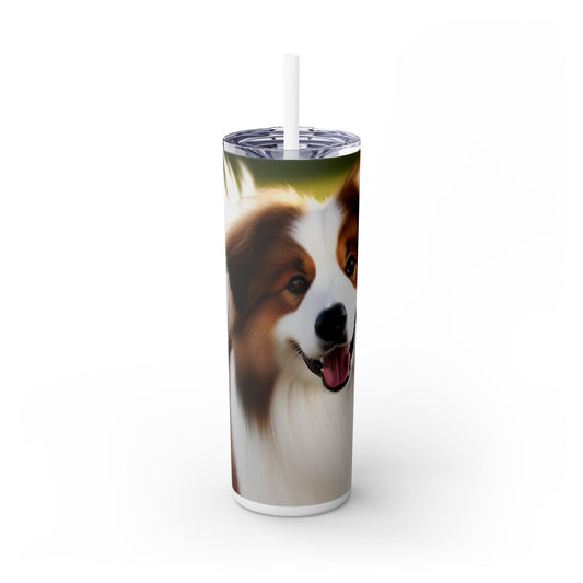 Drentsche Patrijshond Tumbler with Straw, 20oz