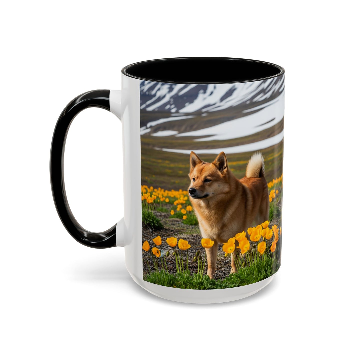 Mug à café avec motif Buhund norvégien - Cadeau idéal pour les amoureux des chiens