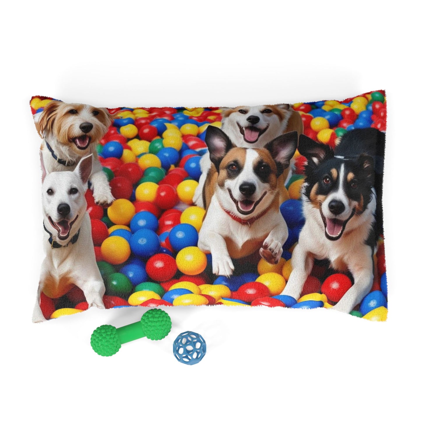 Playing Dogs Pet Bed