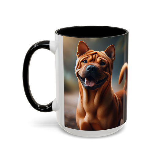 Chinese Chongqing Accent Coffee Mug - Perfect Gift for Dog Lovers