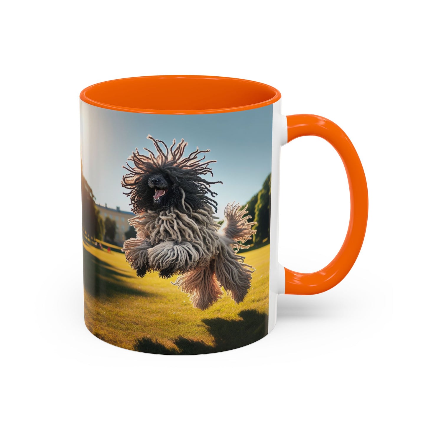 Puli Accent Coffee Mug - Perfect Gift for Dog Lovers