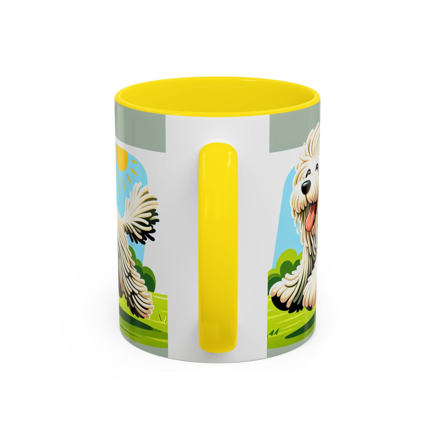 Mug Komondor Accent - Le cadeau idéal pour les amoureux des chiens