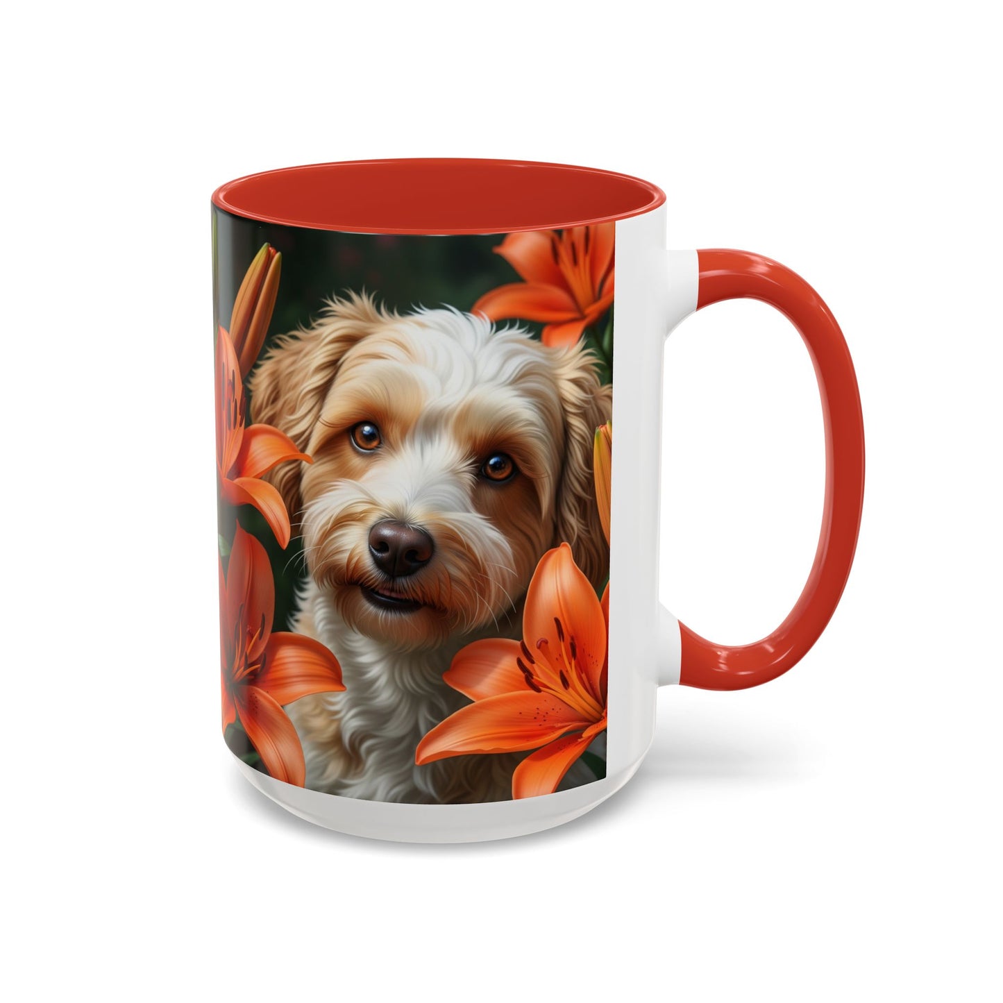 Schnoodle Accent Coffee Mug - Perfect Gift for Dog Lovers
