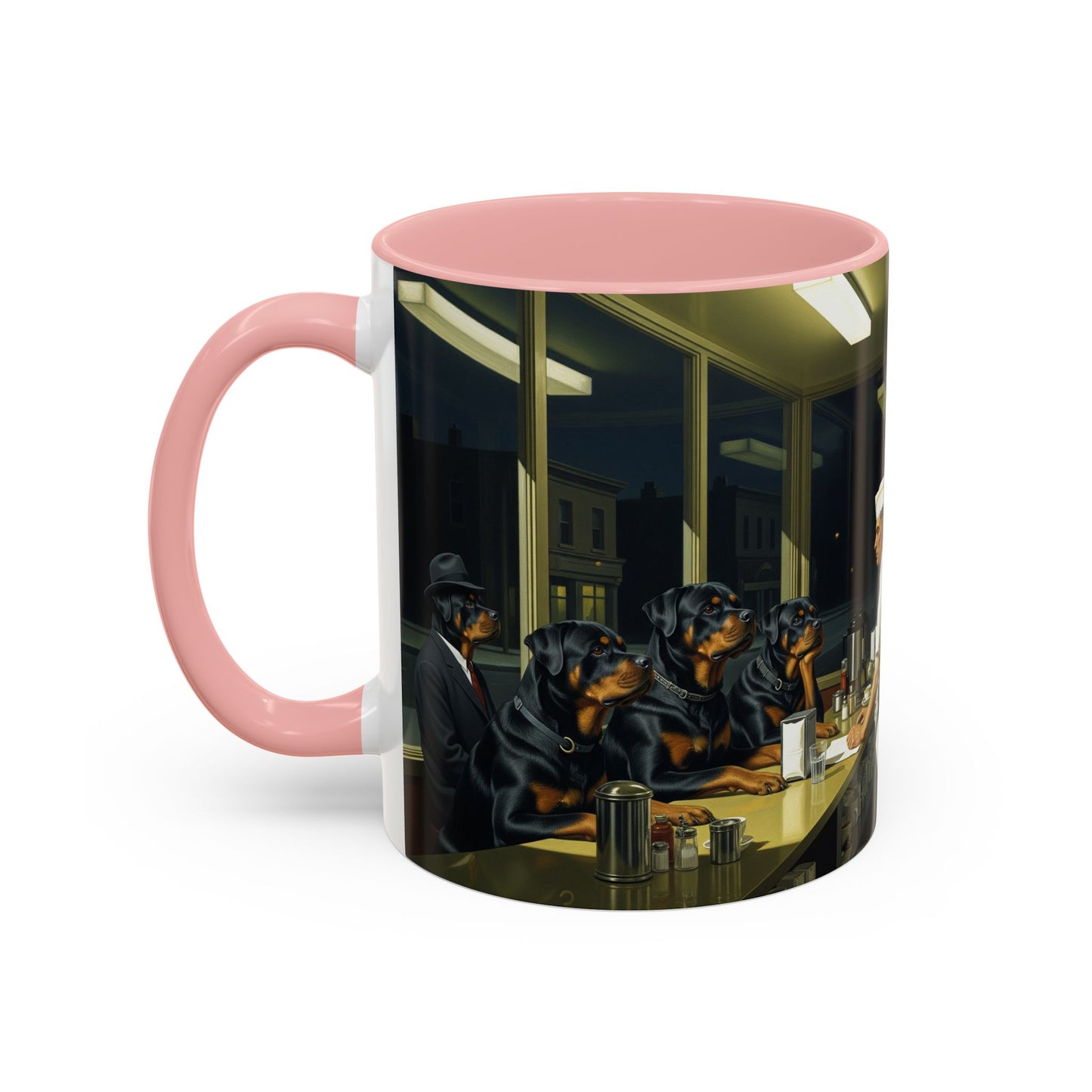 Rottweiler Accent Coffee Mug - Perfect Gift for Dog Lovers