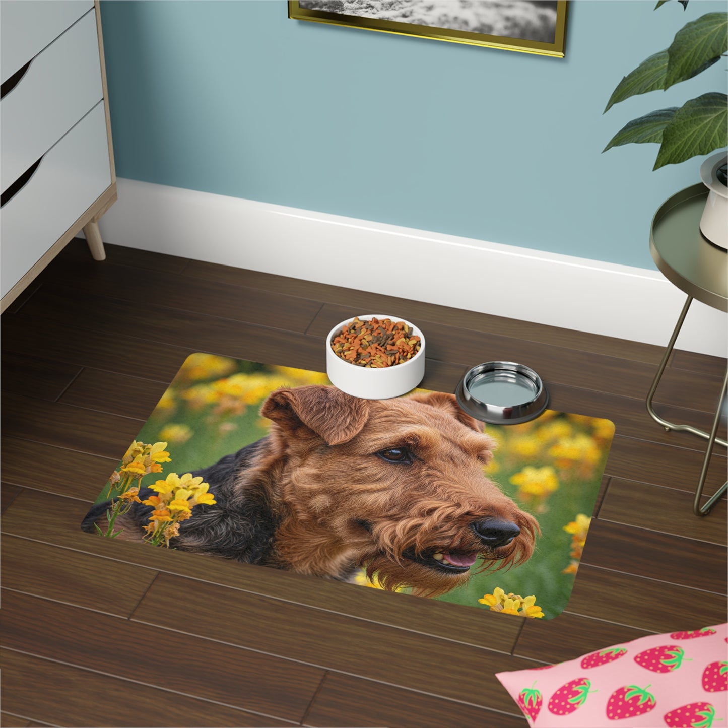 Pet Food Mat (12x18) - Welsh Terrier