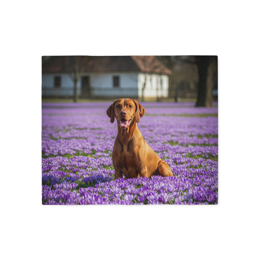 Vizsla Sweatshirt Blanket