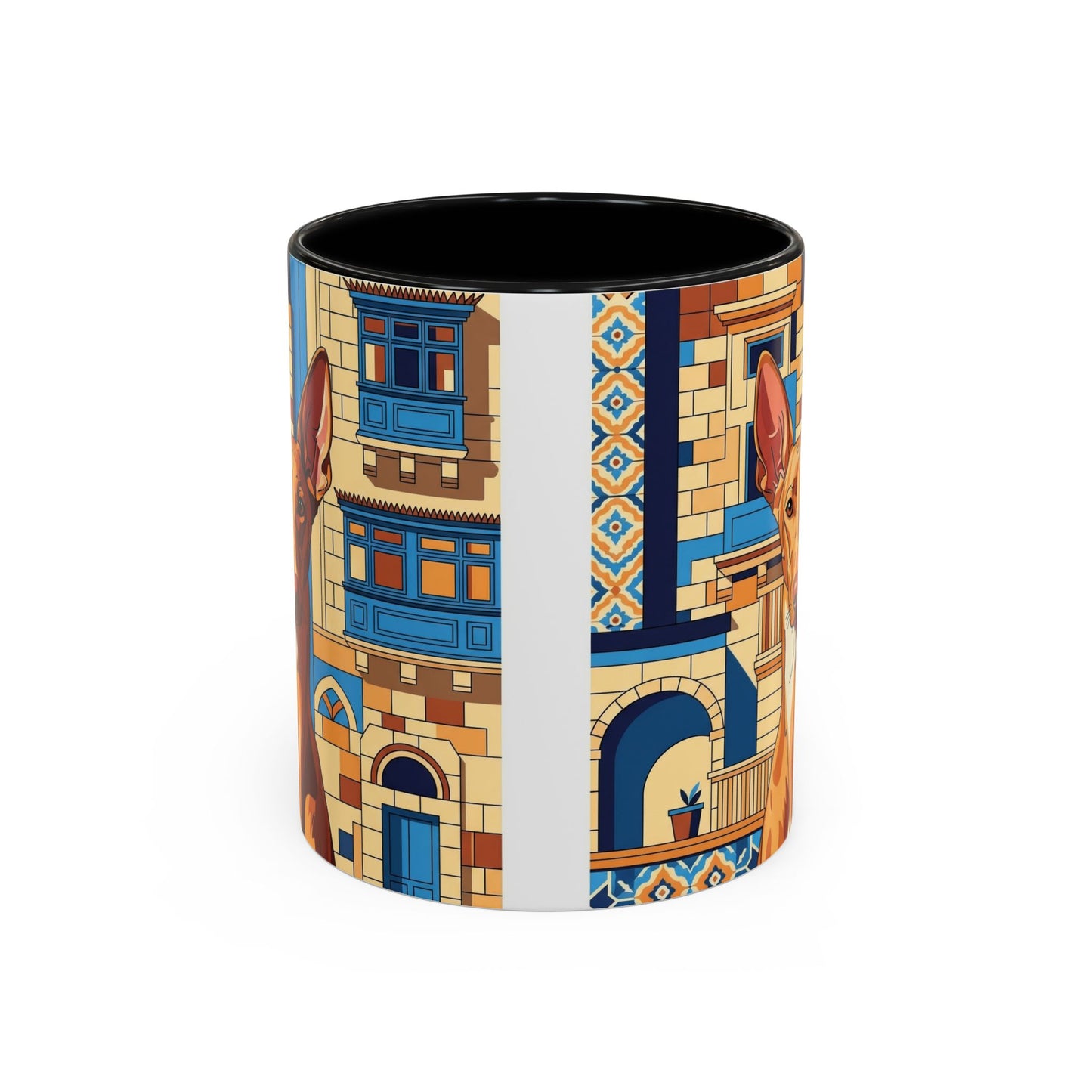 Taza de café con diseño de Pharaoh Hound: el regalo perfecto para los amantes de los perros.