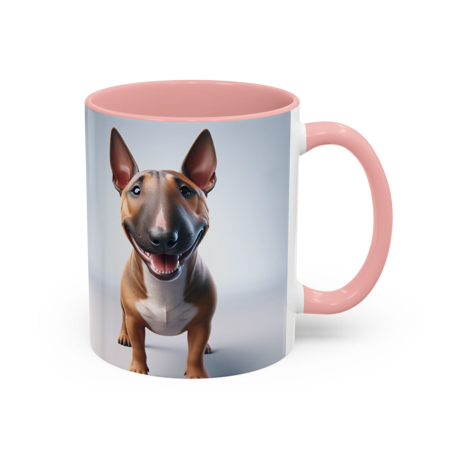 Miniature Bull Terrier Accent Coffee Mug - Perfect Gift for Dog Lovers