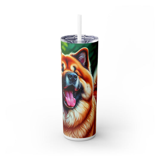 Eurasier Tumbler with Straw, 20oz