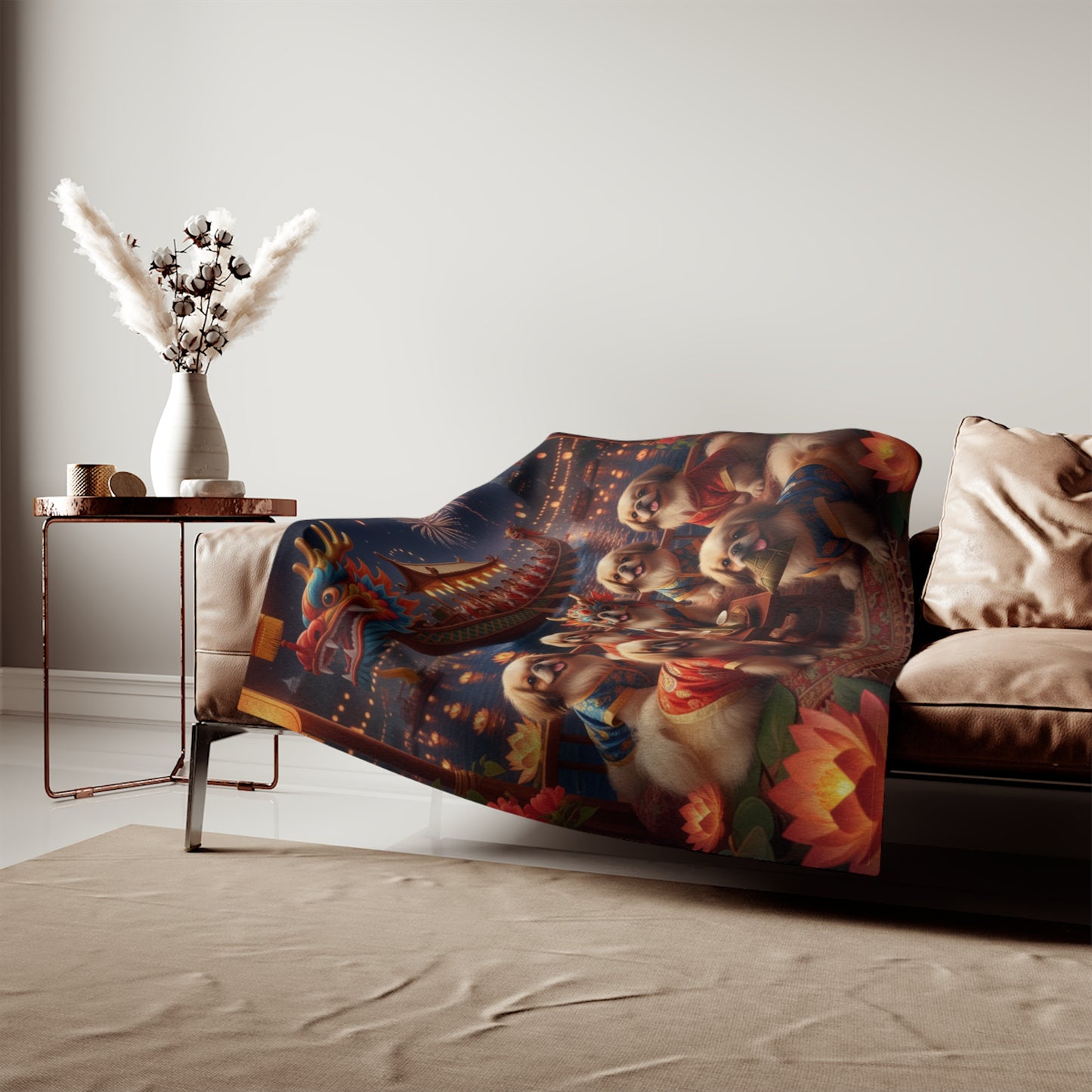 Pekingese Blanket