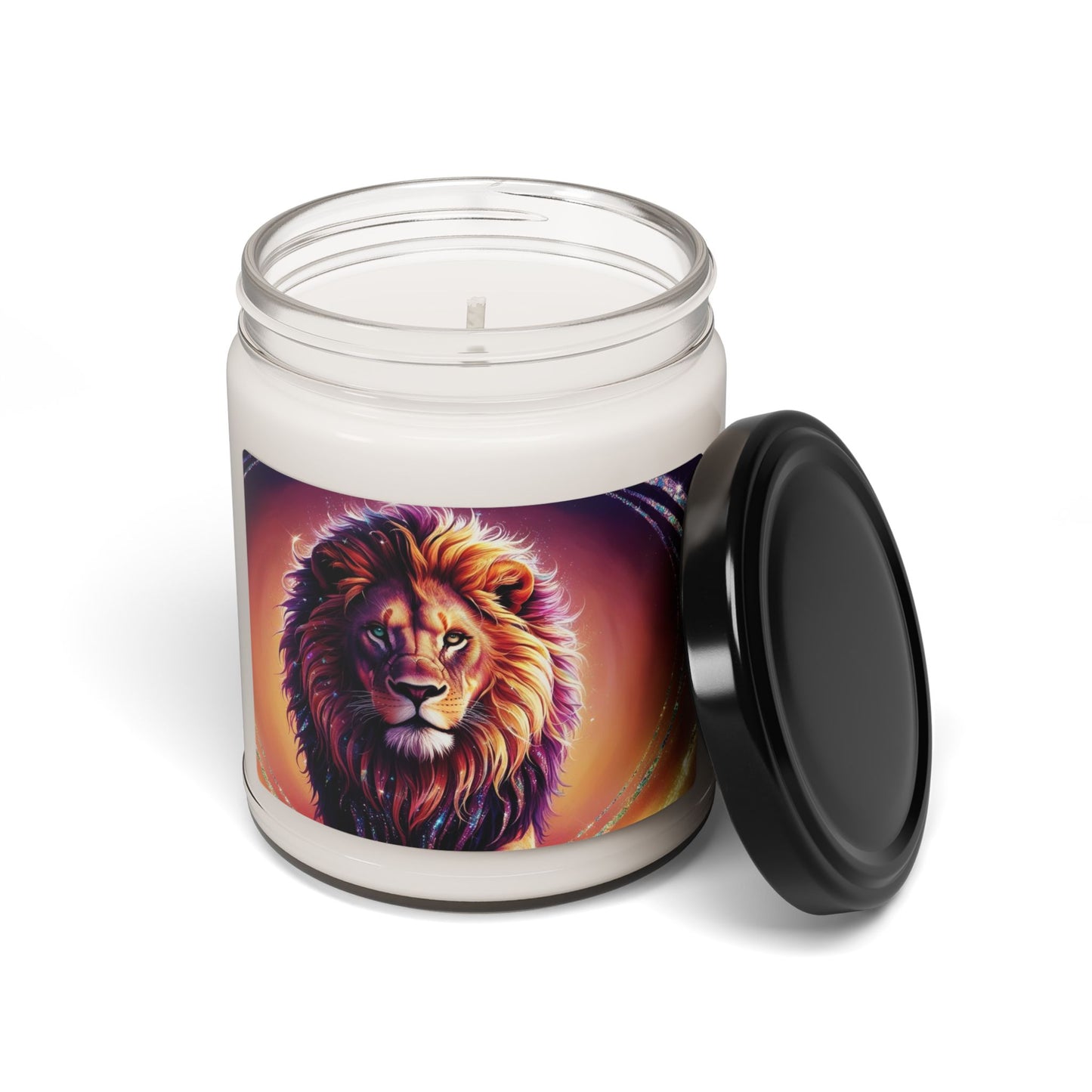 Psychedelic Lion- Scented Soy Candle, 9oz