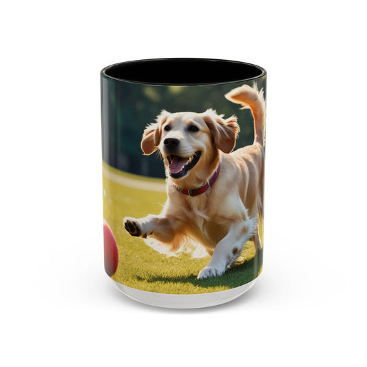 Flat Coated Retriever Accent Coffee Mug - Perfect Gift for Dog Lovers