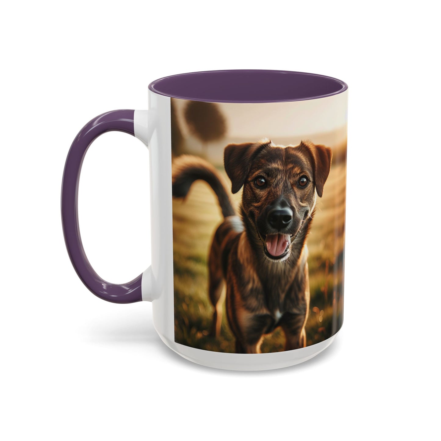 Mug à café Mountain Cur Accent - Cadeau idéal pour les amoureux des chiens
