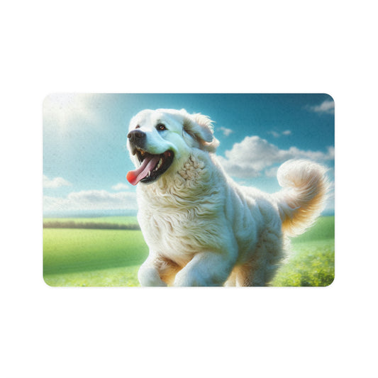 Pet Food Mat (12x18) - Kuvasz