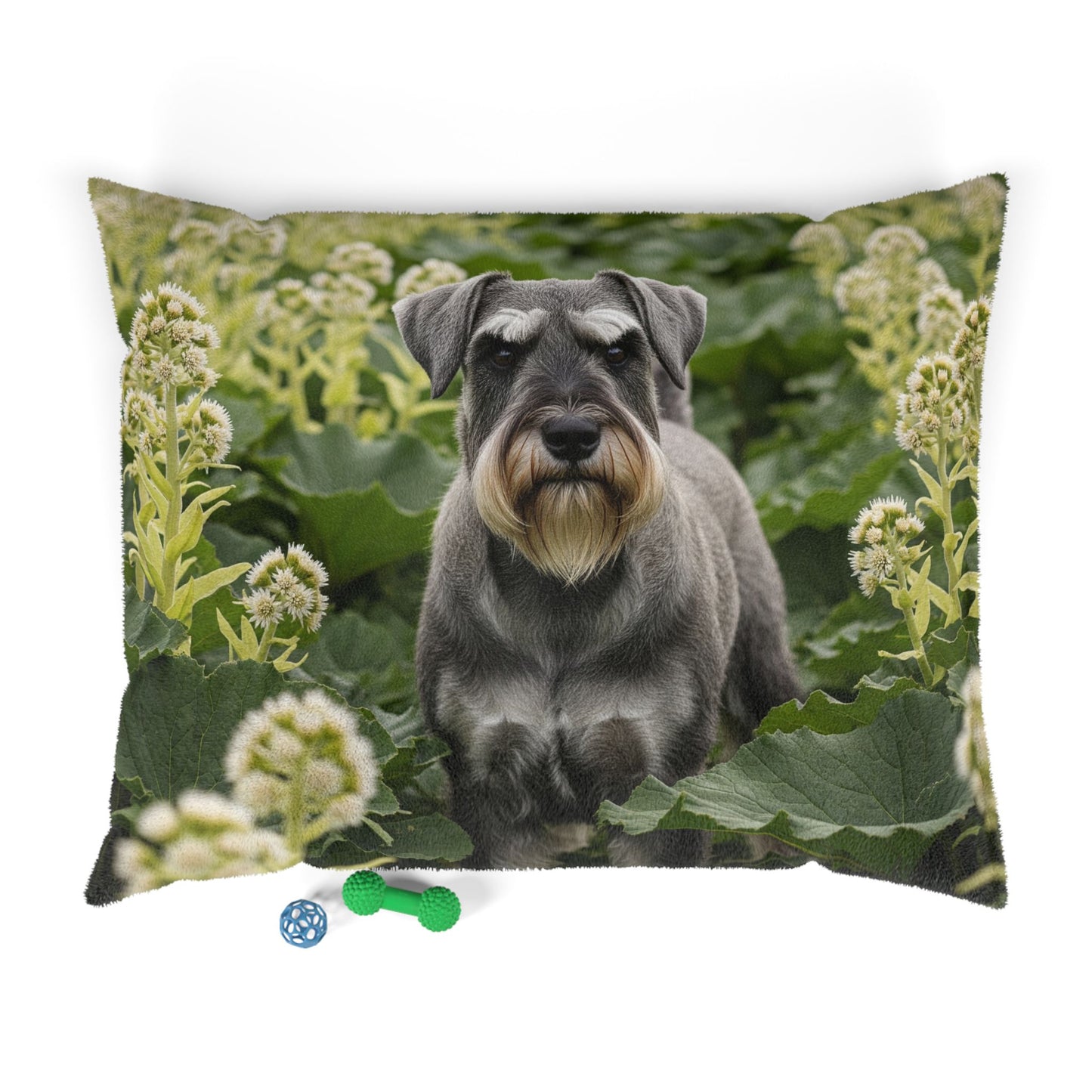 Cama para mascotas Schnauzer estándar