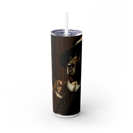Newfoundland Skinny Tumbler with Straw, 20oz