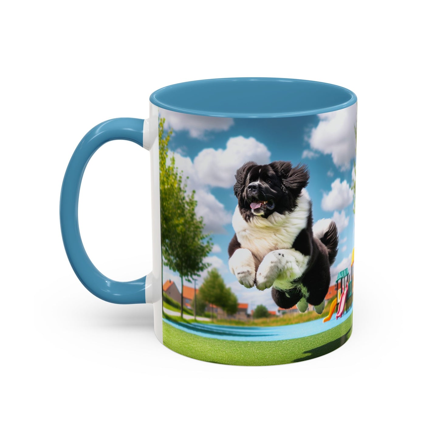 Taza de café con acento Landseer: el regalo perfecto para los amantes de los perros