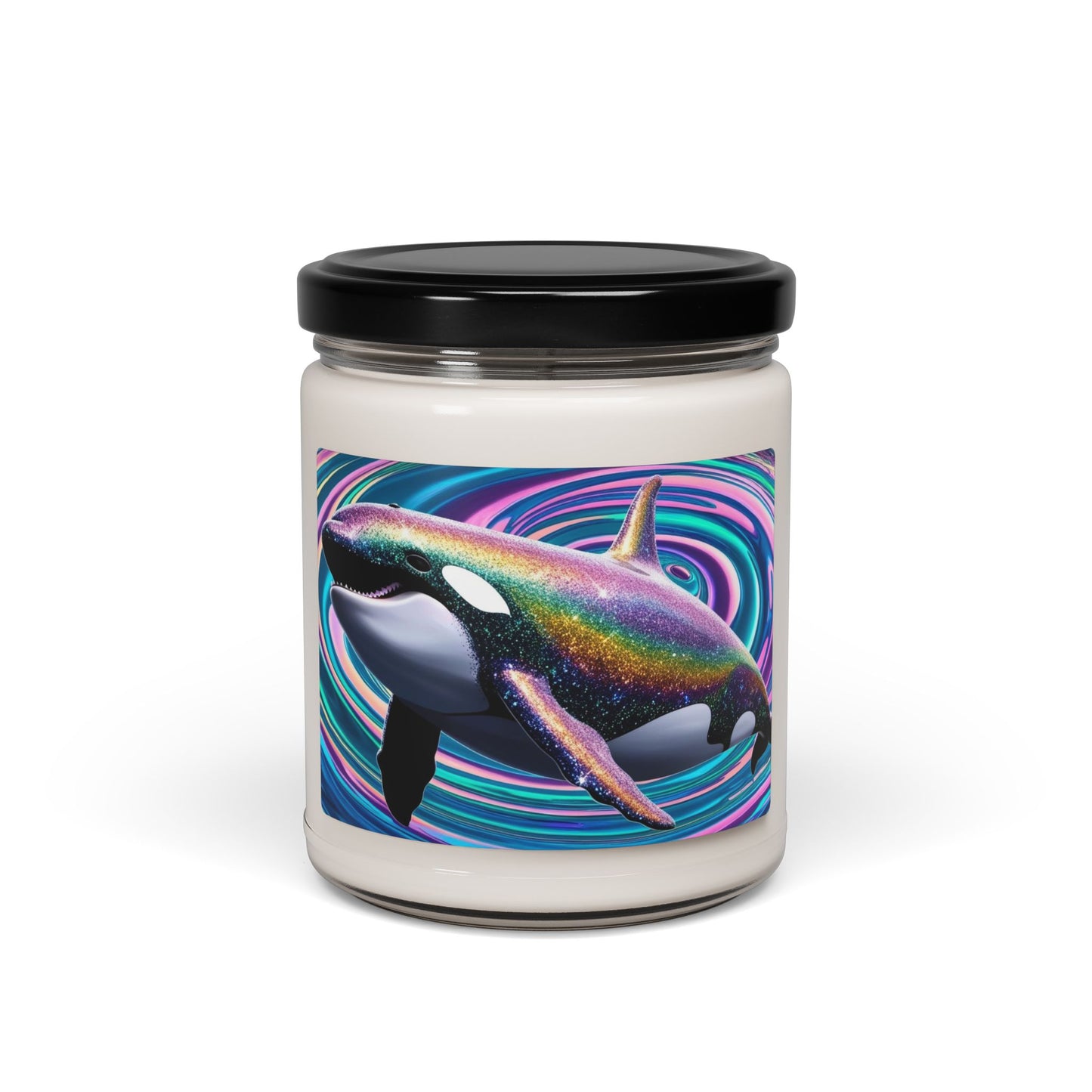 Psychedelic Orca- Scented Soy Candle, 9oz