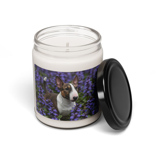 Miniature Bull Terrier- Scented Soy Candle, 9oz