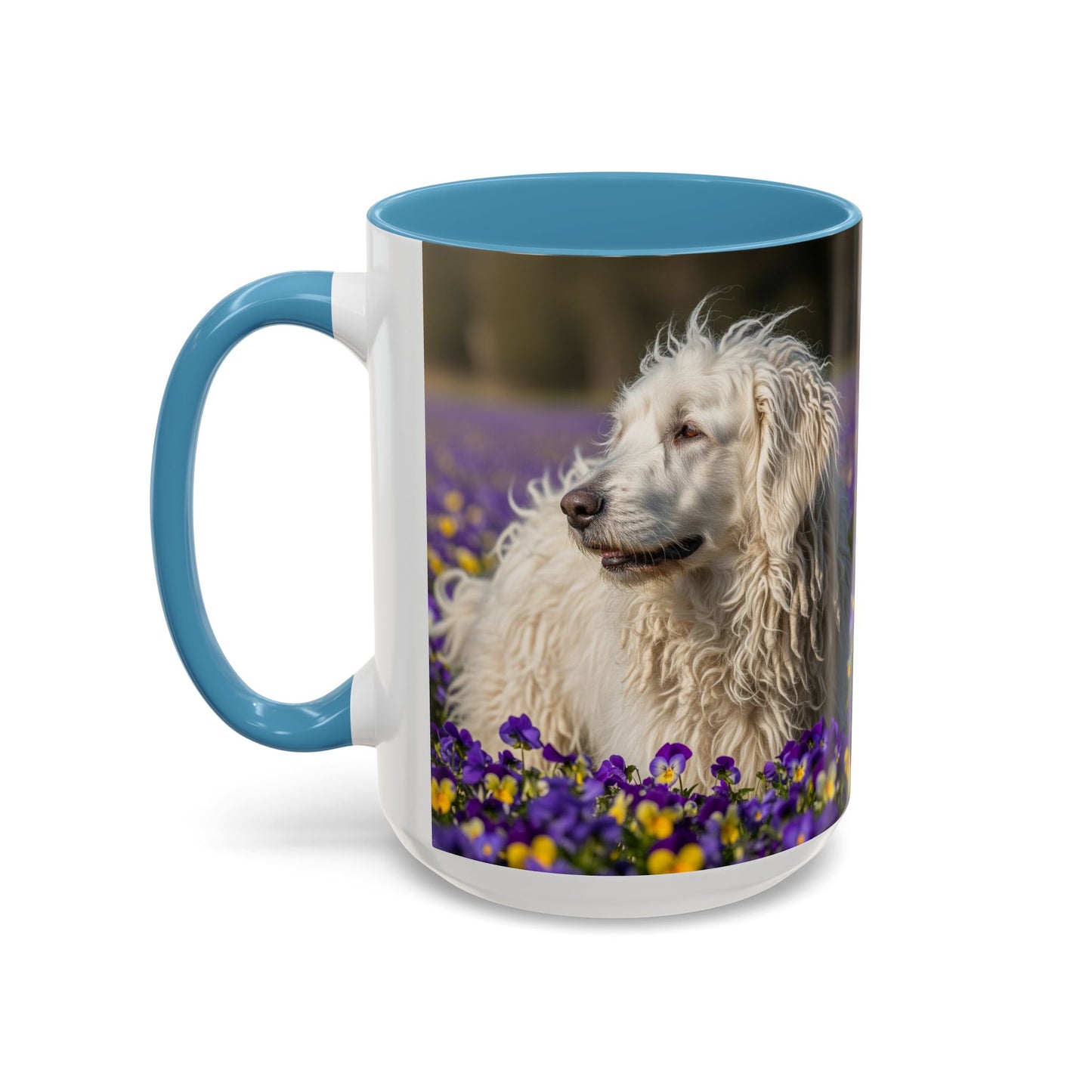 Taza de café con detalles de Komondor: el regalo perfecto para los amantes de los perros
