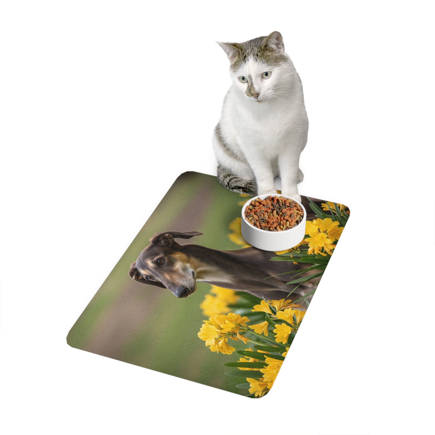 Pet Food Mat (12x18) - Sloughi